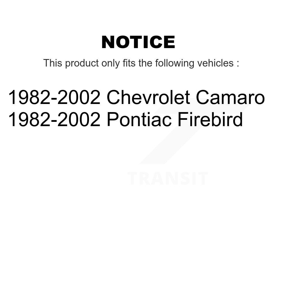 Suspension Sway Bar Link Front Rear Kit For Chevrolet Camaro Pontiac Firebird