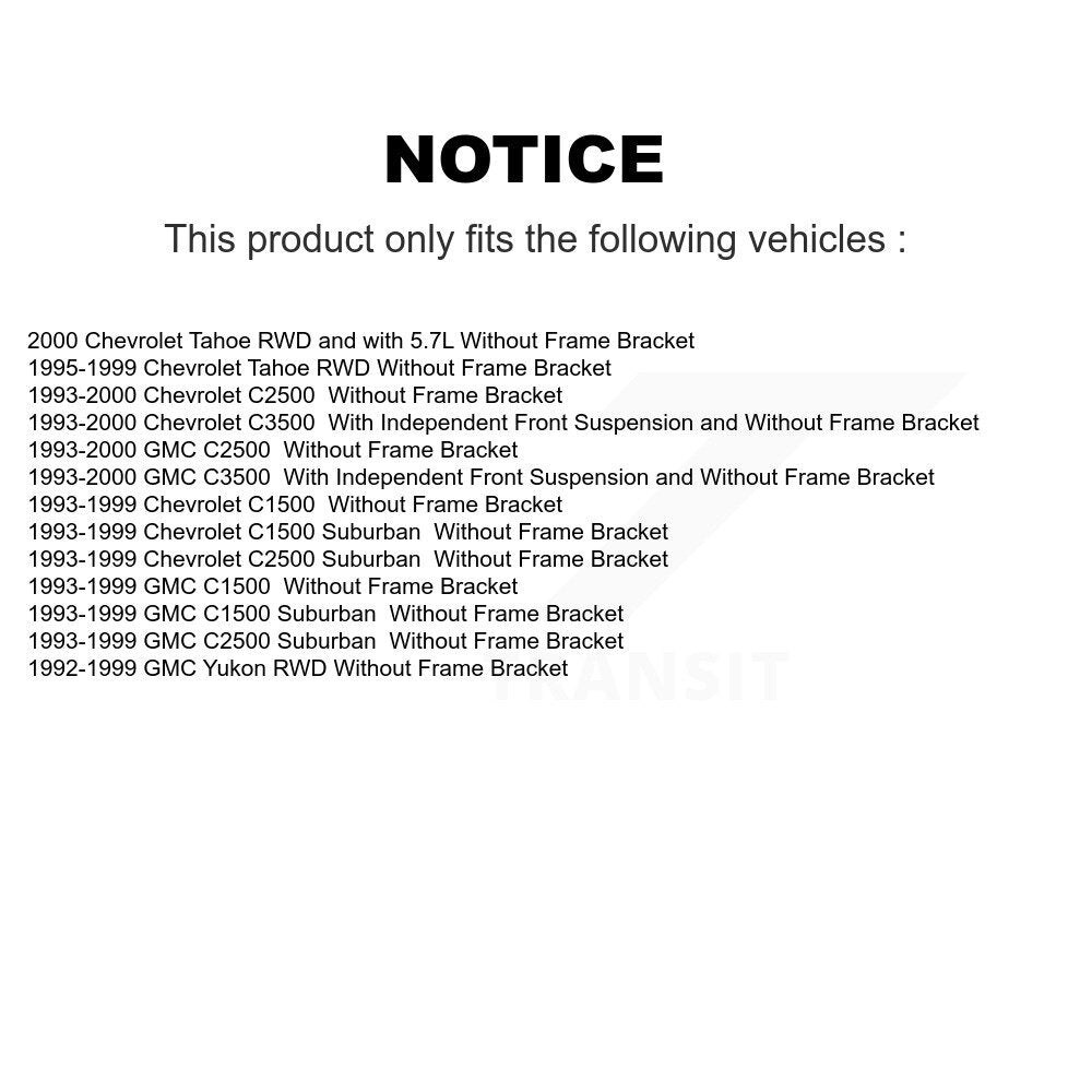 Tie Rod End Ball Joints Idler Arm Pitman Kit Front For C1500 Chevrolet