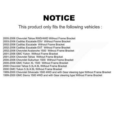 Tie Rod End Ball Joints Idler Arm Pitman Kit Front For Chevrolet GMC XL