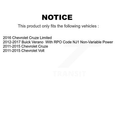 Control Arm Ball Joint Tie Rod End Link Front Kit (8Pc) For Chevrolet Cruze Volt
