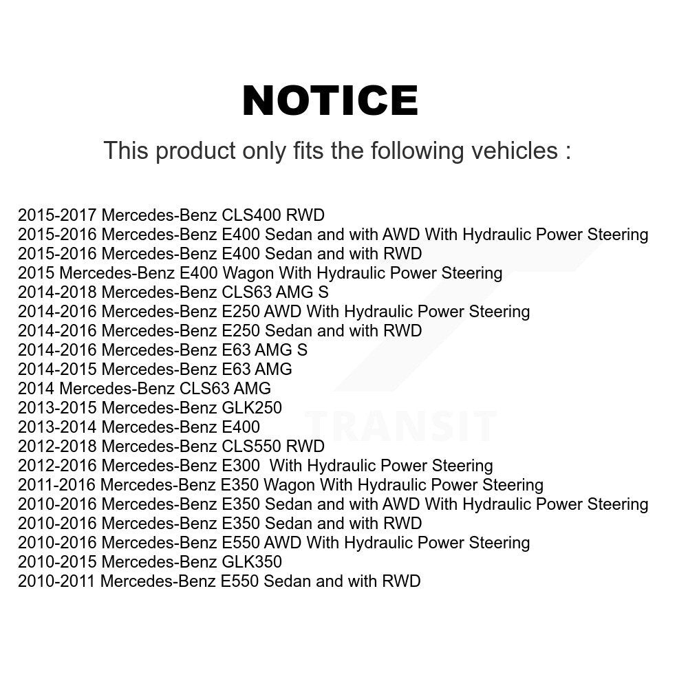 Tie Rod End Front Outer Kit For Mercedes-Benz GLK350 GLK250 E350 E550 E400 E250