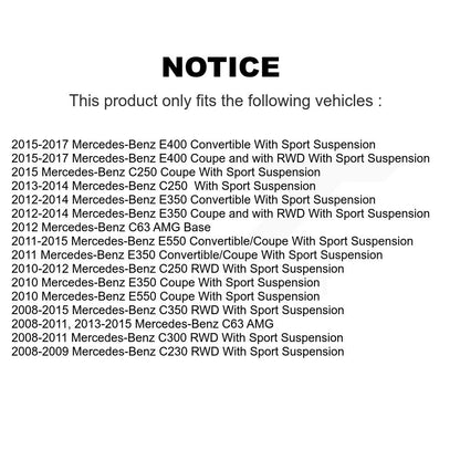 Suspension Bar Link Front Kit For Mercedes-Benz C300 E350 C350 C250 E400 E550