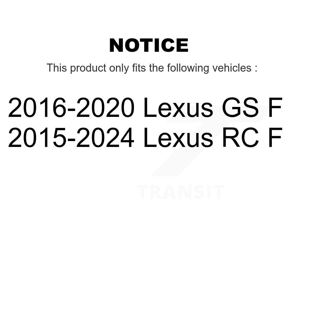 Suspension Stabilizer Bar Link Front Kit For Lexus RC F GS