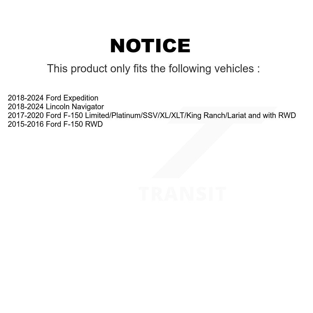 Suspension Control Arm And Ball Joint Link Front Kit For Ford F-150 Expedition