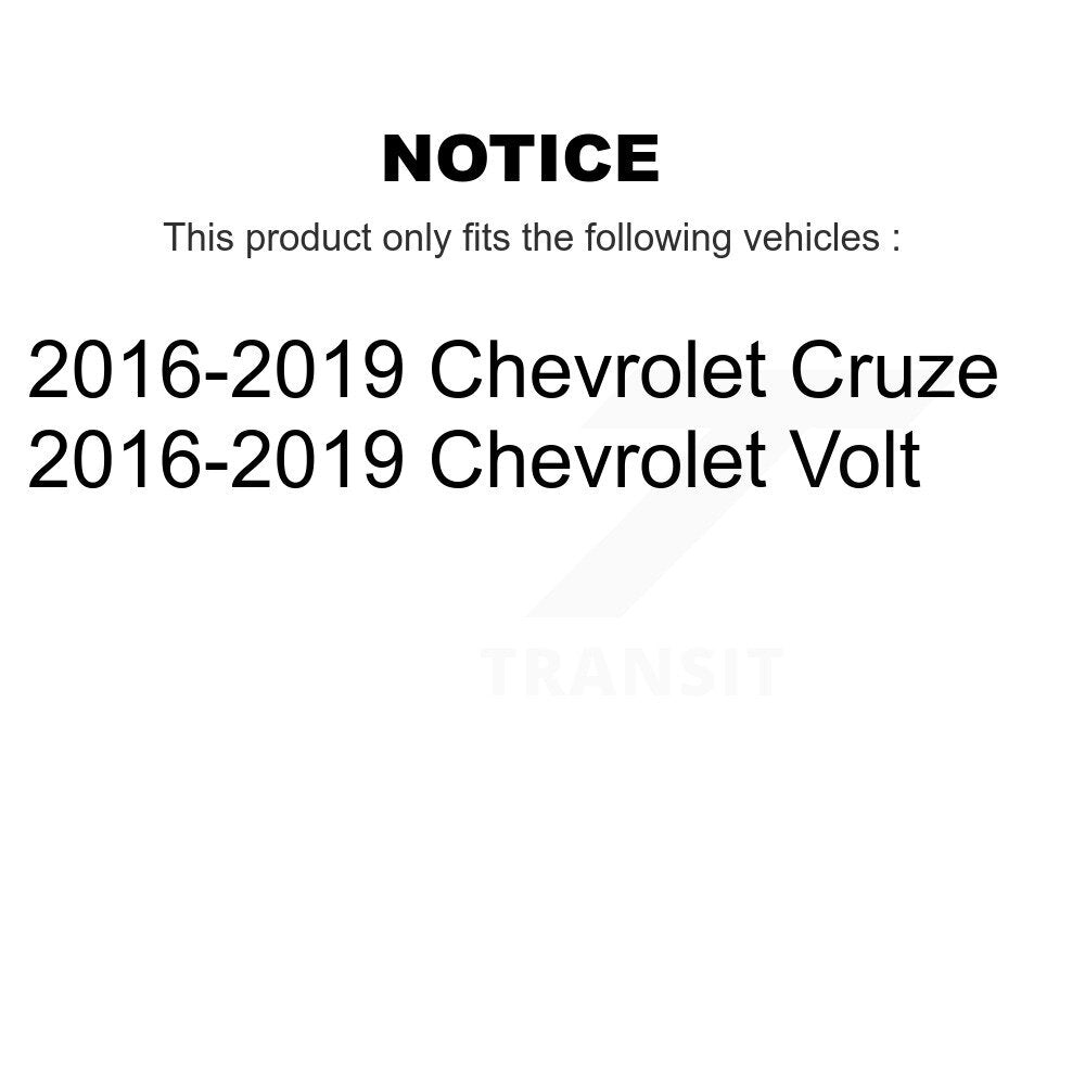 Suspension Control Arm And Ball Joint Link Front Kit For Chevrolet Cruze Volt