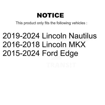 Suspension Control Arm Assembly Tie Rod End Front Kit For Ford Edge Lincoln MKX