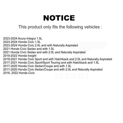 Ball Joint And Tie Rod End Front Kit For Honda Civic Acura Integra Insight