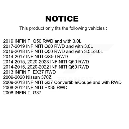 Suspension Control Arm Ball Joint Link Front Kit For INFINITI Q50 G37 QX50 EX35