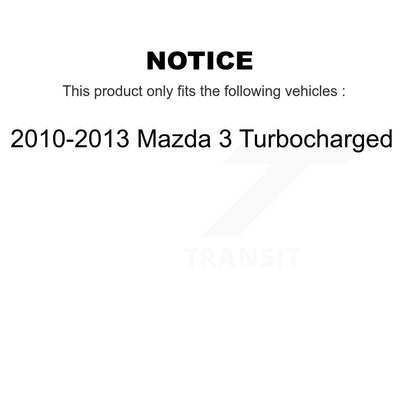 Suspension Stabilizer Bar Link Front Rear Kit For 2010-2013 Mazda 3 Turbocharged