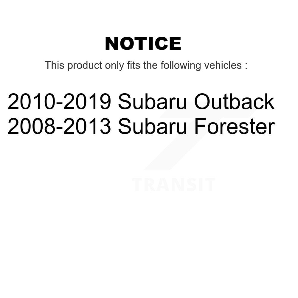 Suspension Control Arm And Ball Joint Rear Upper Kit For Subaru Outback Forester