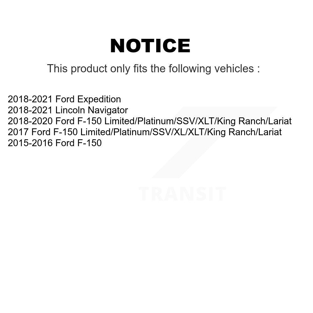 Control Arms And Upper Ball Joints Front Kit For Ford F-150 Expedition Lincoln