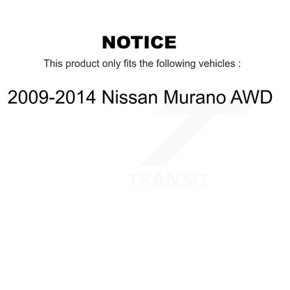 Suspension Stabilizer Bar Link Front Rear Kit For 2009-2014 Nissan Murano AWD