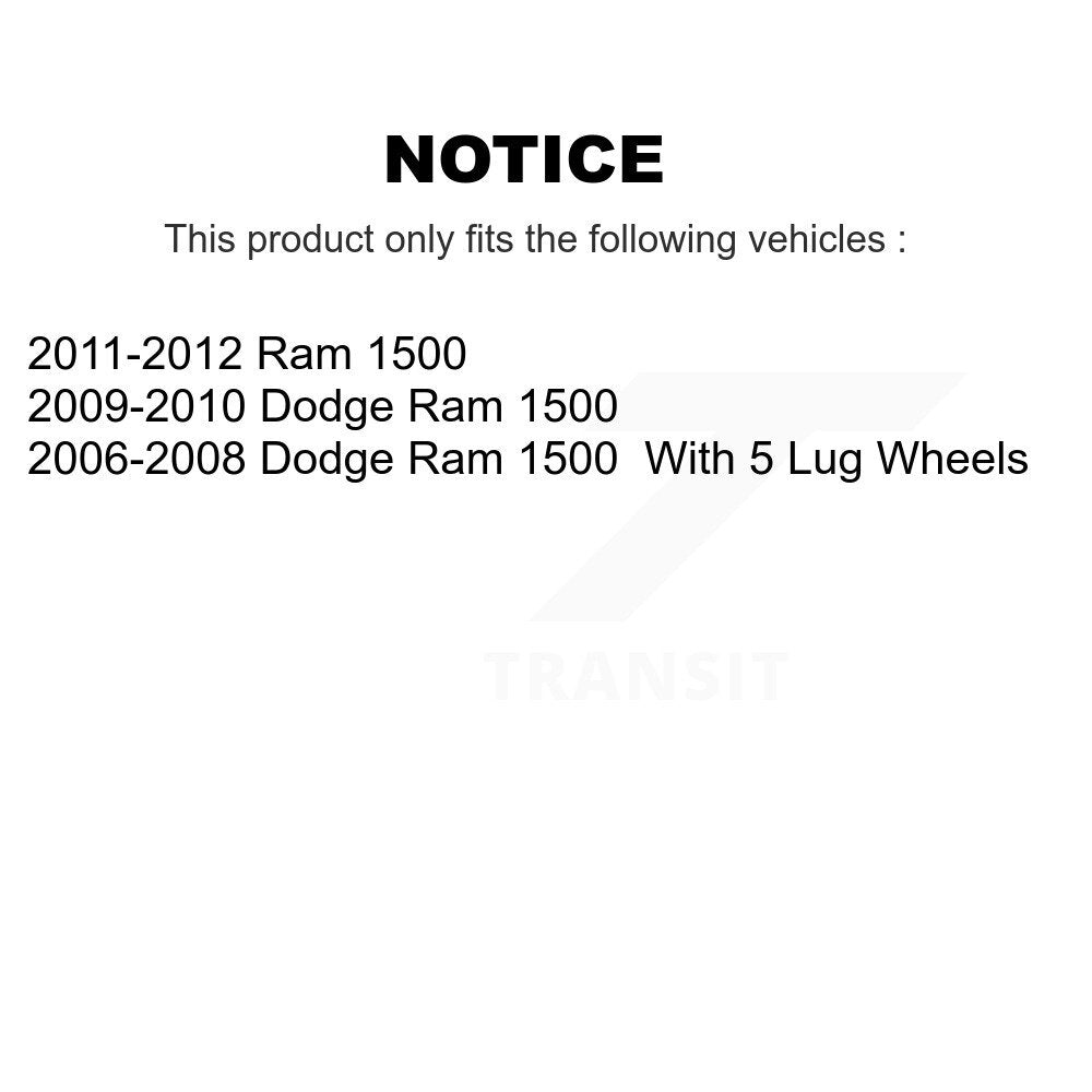 Steering Tie Rod End Front Outer Pair For Dodge Ram 1500