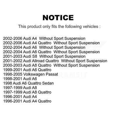 Tie Rod End Front Outer Pair For Audi A4 Quattro Volkswagen Passat A6 Allroad A8