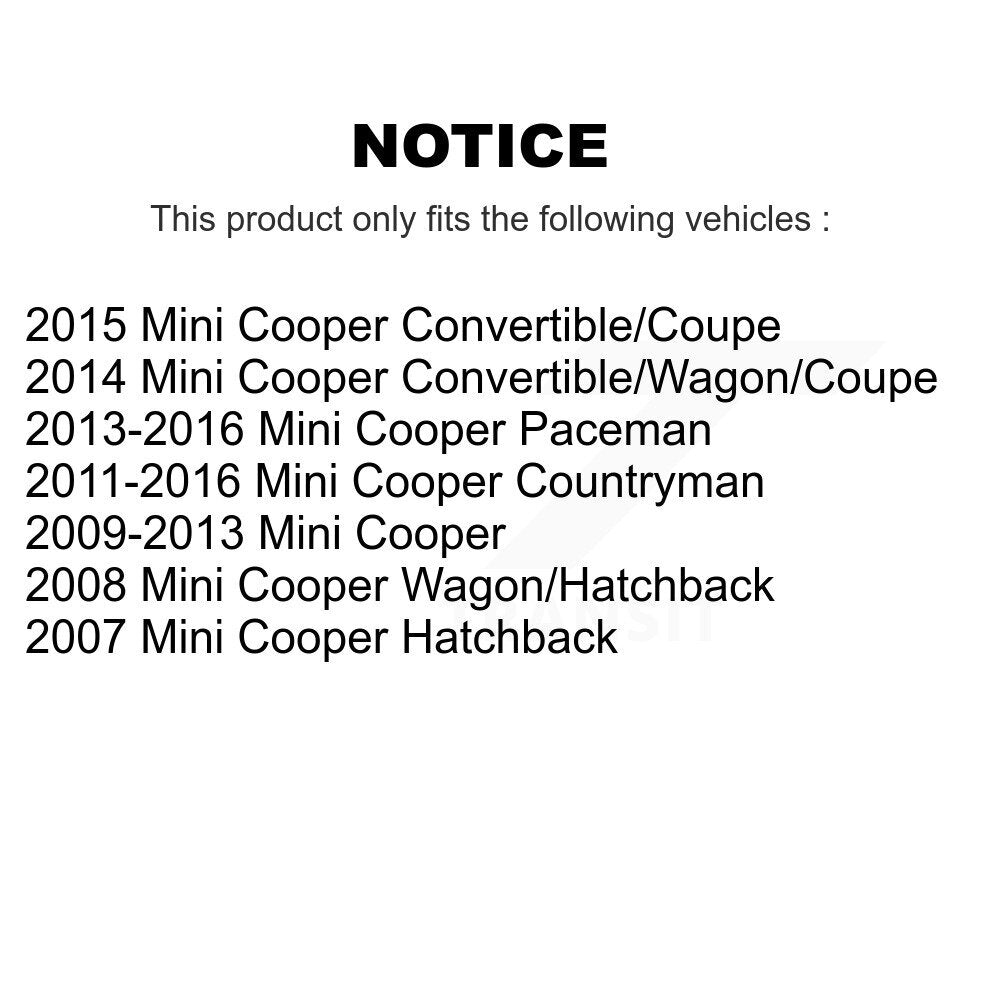 Steering Tie Rod End Front Inner Pair For Mini Cooper Countryman Paceman