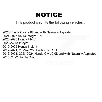 Steering Tie Rod End Front Inner Pair For Honda Civic HR-V Acura Integra Insight