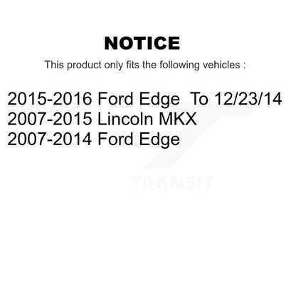 Steering Tie Rod End Front Inner Pair For Ford Edge Lincoln MKX
