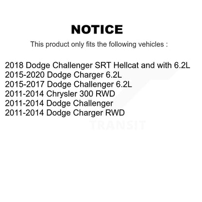 Steering Tie Rod End Front Inner Pair For Dodge Charger Challenger Chrysler 300