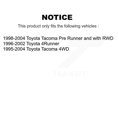 Steering Tie Rod End Front Inner Pair For Toyota 4Runner Tacoma
