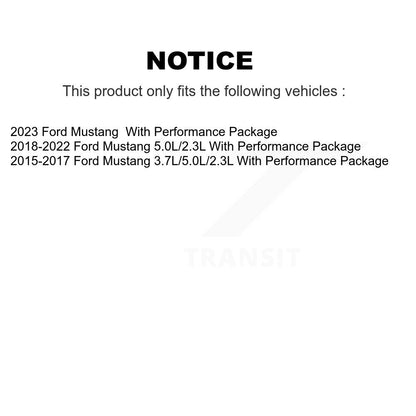 Suspension Control Arm And Ball Joint Front Lower Forward Kit For Ford Mustang