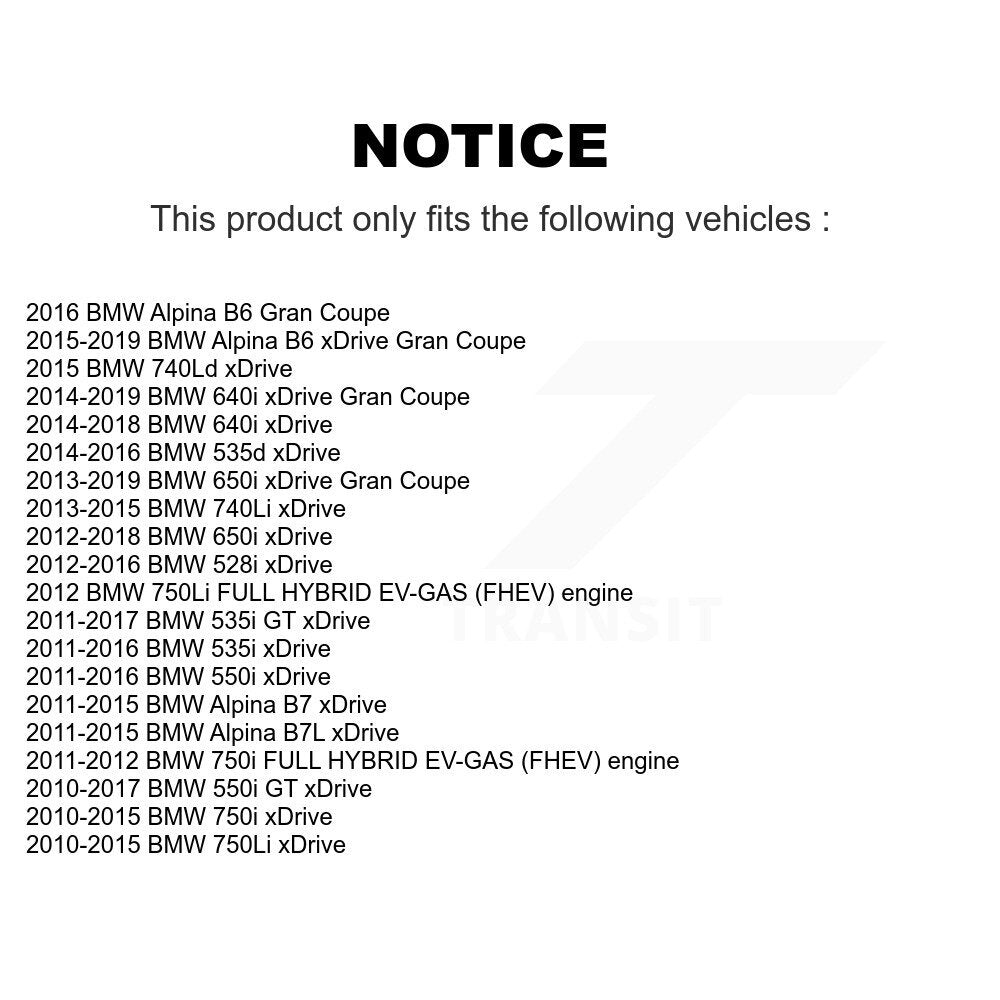 Suspension Control Arm & Ball Joint Link Front Kit For BMW 535i xDrive 528i 750i