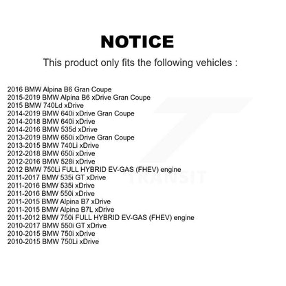 Suspension Control Arm Assembly & Tie Rod End Front Kit For BMW 535i xDrive 528i