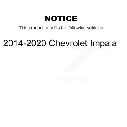 Suspension Control Arm Ball Joint Front Lower Kit For 2014-2020 Chevrolet Impala