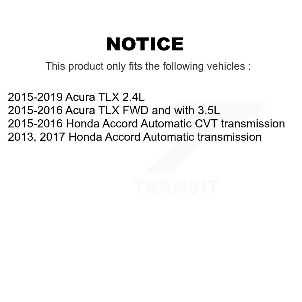 Suspension Control Arm And Tie Rod End Front Kit For Honda Accord Acura TLX