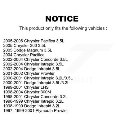 Ignition Coil MPS-MF269 For Chrysler 300 Dodge Intrepid Pacifica Magnum 300M LHS