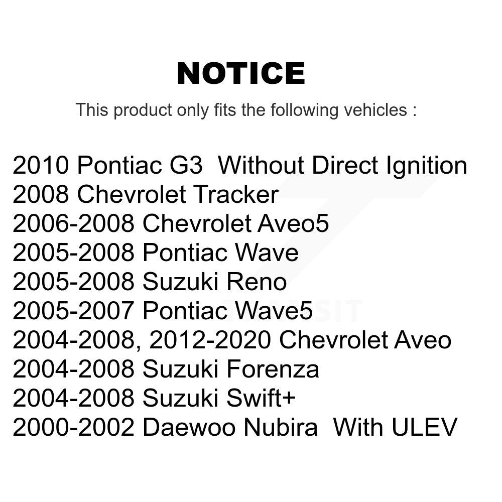 Ignition Coil MPS-MF503 For Chevrolet Pontiac Wave Aveo Aveo5 Suzuki Swift+ G3