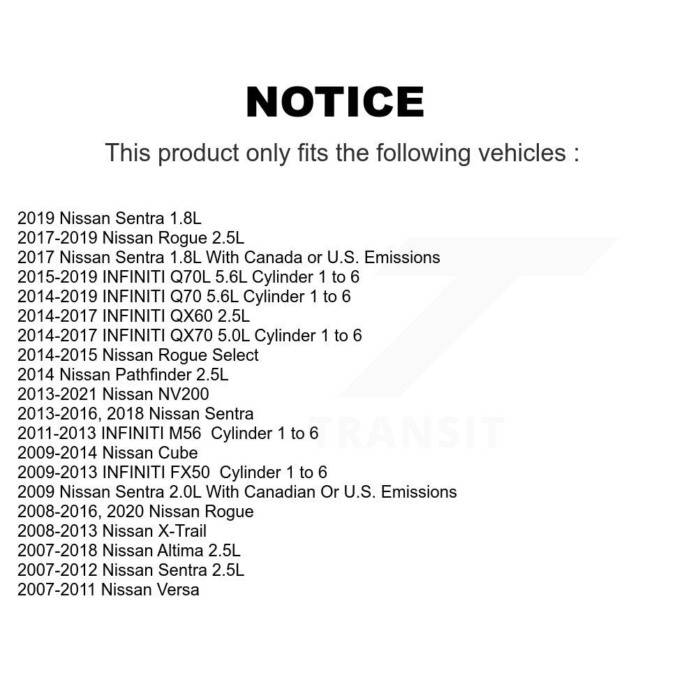 Ignition Coil MPS-MF549 For Nissan Rogue Sentra Altima Versa Frontier INFINITI
