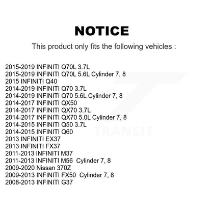 Ignition Coil MPS-MF617 For INFINITI G37 QX50 Q50 Nissan 370Z QX70 EX37 M37 Q60