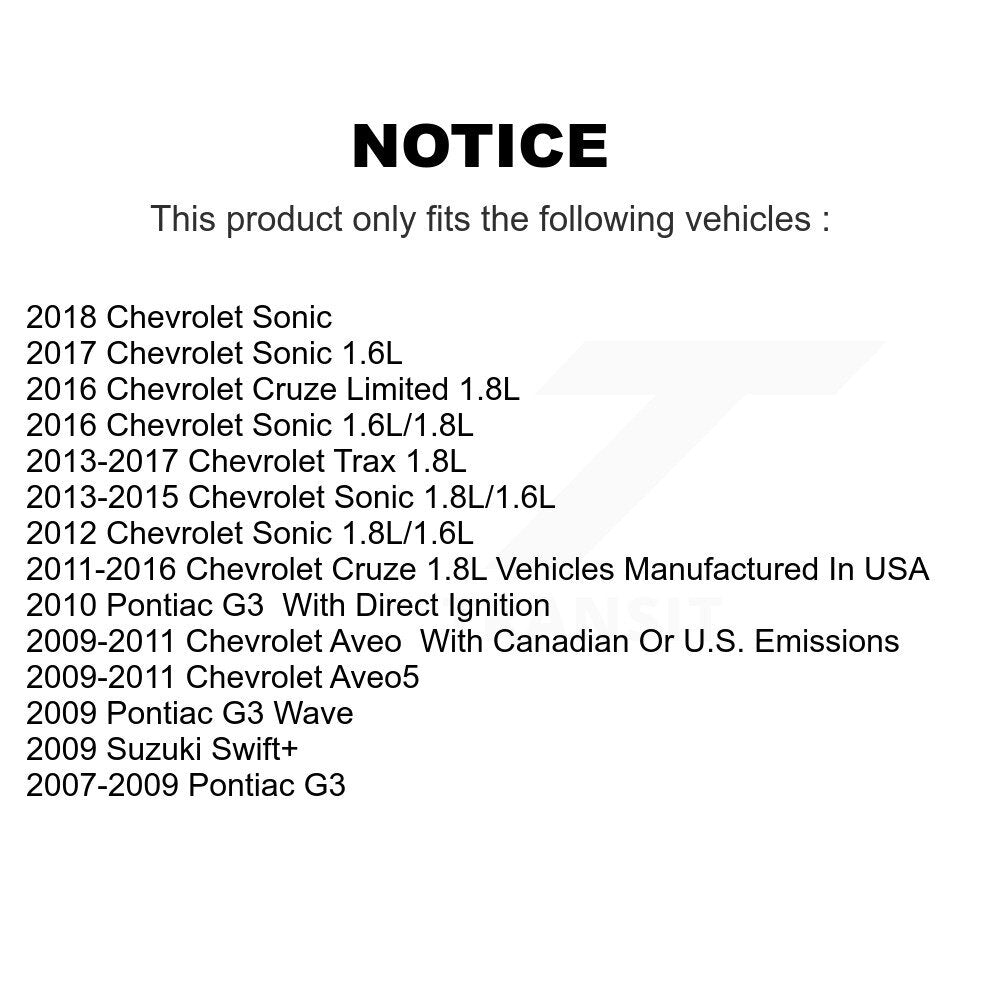 Ignition Coil MPS-MF620 For Chevrolet Cruze Sonic Trax Limited Aveo5 Aveo G3