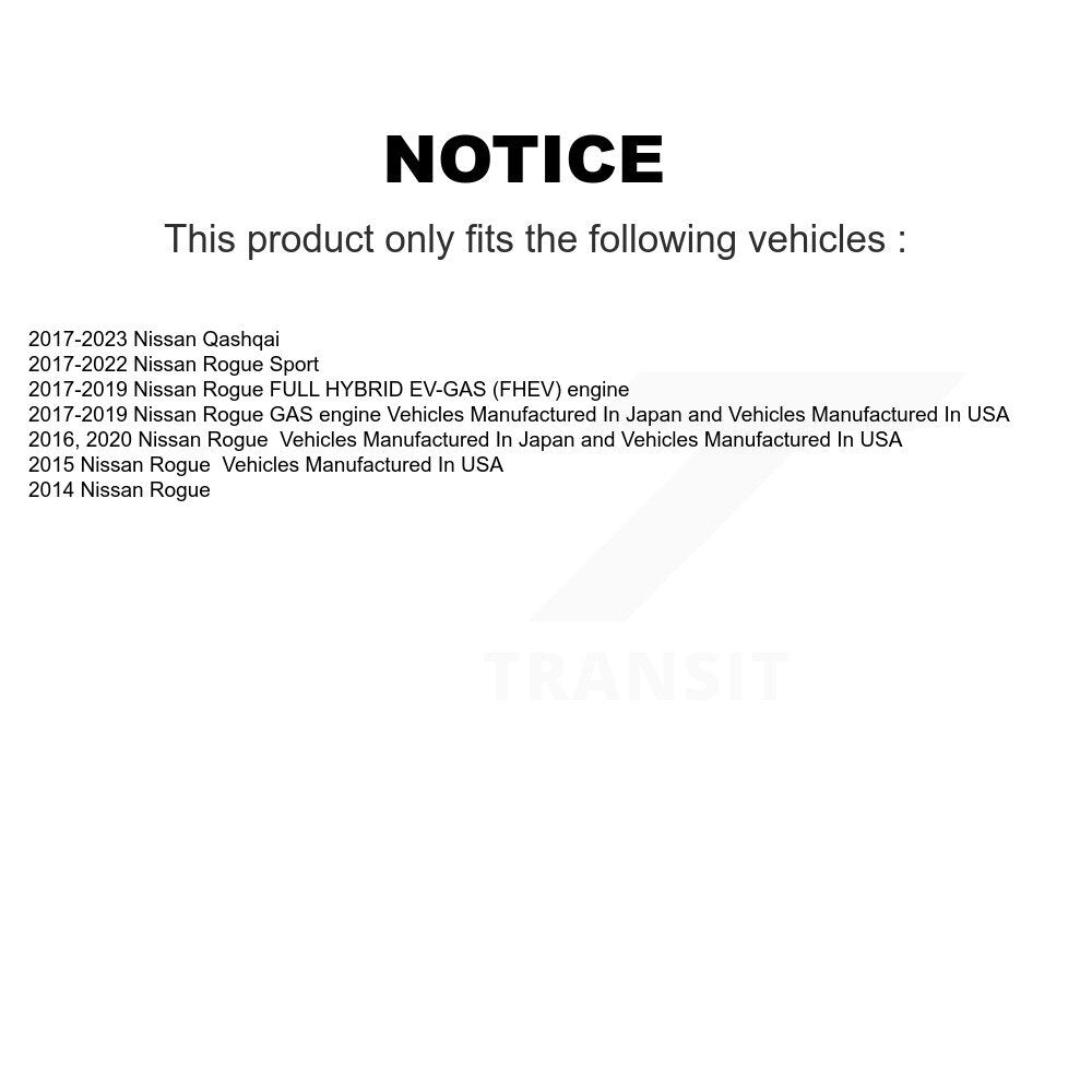 Parking Brake Shoe Rear NB-1066B For Nissan Rogue Sport Qashqai