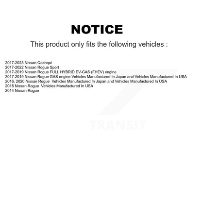 Parking Brake Shoe Rear NB-1066B For Nissan Rogue Sport Qashqai