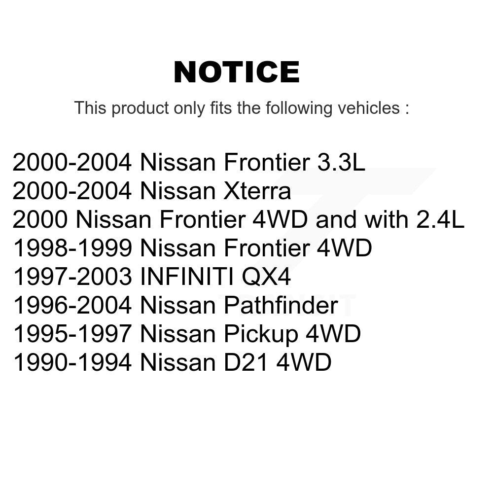 Drum Brake Shoe Rear NB-631B For Nissan Pathfinder Xterra Frontier INFINITI QX4