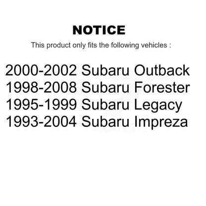 Drum Brake Shoe Rear NB-676B For Subaru Forester Impreza Outback Legacy