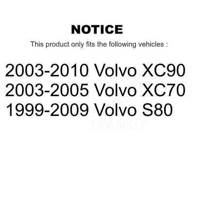 Parking Brake Shoe NB-829B For Volvo XC90 XC70 S80