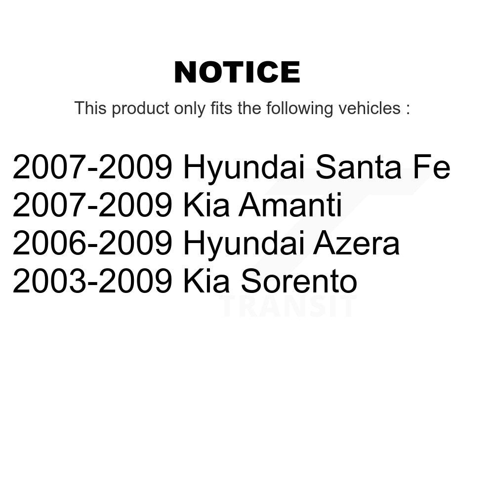 Parking Brake Shoe Rear NB-873B For Hyundai Santa Fe Kia Sorento Azera Amanti