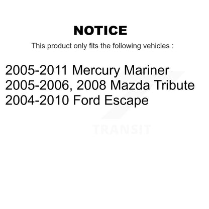 Parking Brake Shoe Rear NB-877B For Ford Escape Mazda Tribute Mercury Mariner