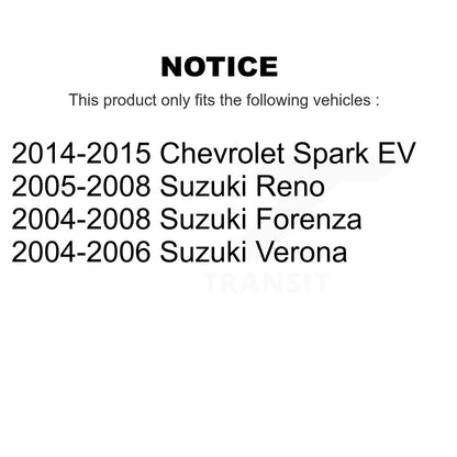 Parking Brake Shoe Rear NB-888B For Chevrolet Spark EV Suzuki Verona Forenza