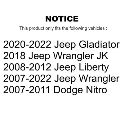 Parking Brake Shoe Rear NB-941B For Jeep Wrangler Gladiator Liberty JK Dodge