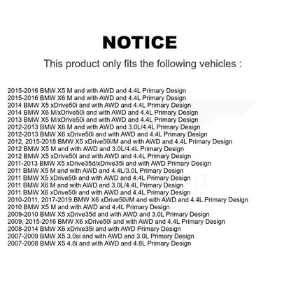 CV Axle Shaft Front Right NCV-BM27541 For BMW X5 X6 Primary Design