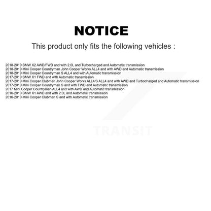 CV Axle Shaft Front Left NCV-BM49013 For BMW X1 Mini Cooper Countryman Clubman