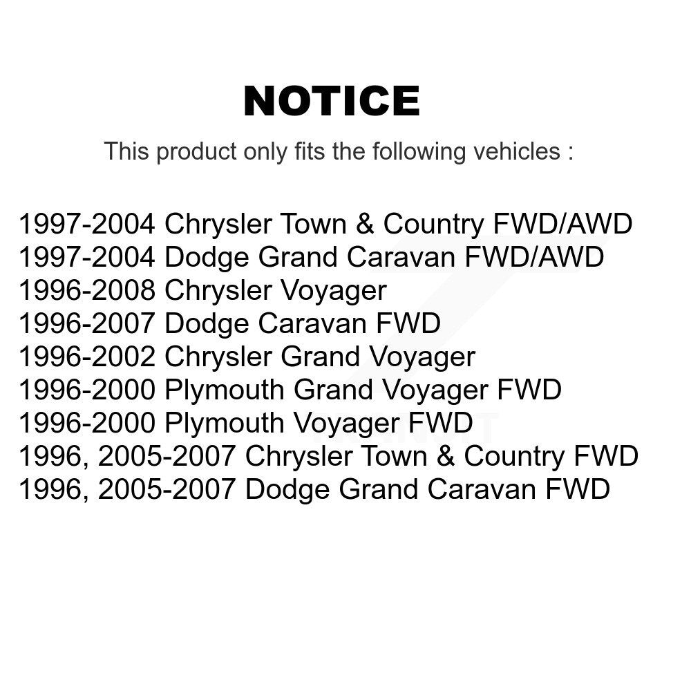 CV Axle Shaft Front Left NCV-CH12535 For Dodge Grand Caravan Chrysler Town &