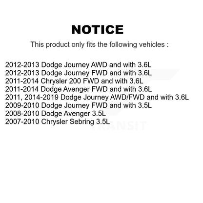 CV Axle Shaft Front Right NCV-CH12544 For Dodge Journey Chrysler 200 Avenger