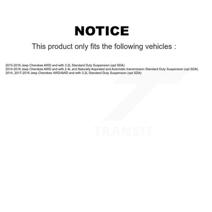 CV Axle Shaft Front Right NCV-CH82002 For Jeep Cherokee