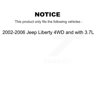 CV Axle Shaft Front Right NCV-CH82015 For 2002-2006 Jeep Liberty 4WD with 3.7L