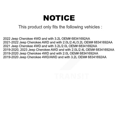 CV Axle Shaft Front Right NCV-CH82062 For Jeep Cherokee