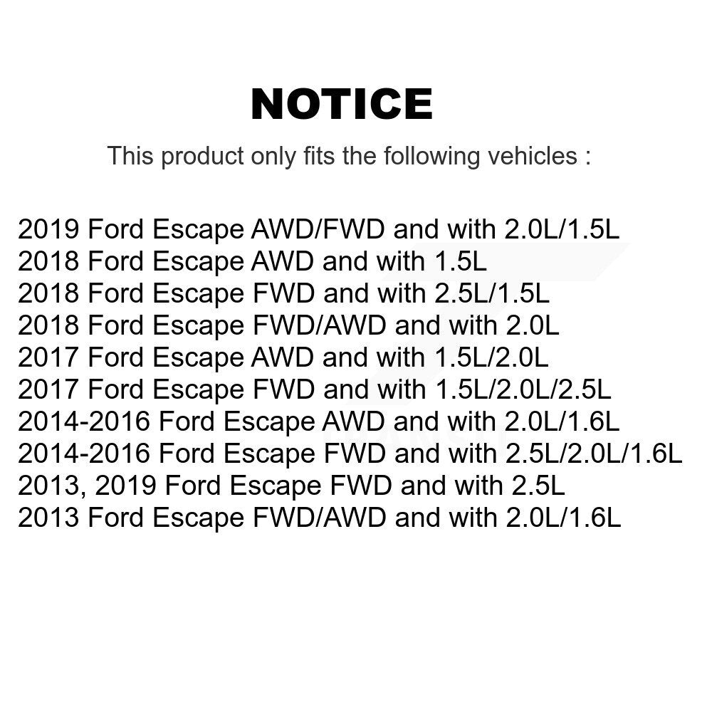 CV Axle Shaft Front Left NCV-FD11164 For Ford Escape